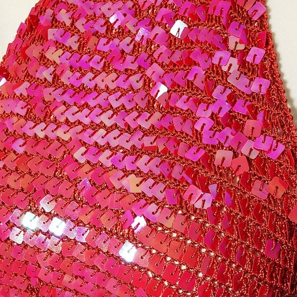 Knit Sequin Halter - Picture 2 of 6